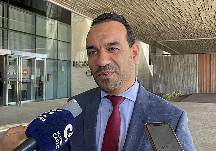 El letrado de la acusación particular, Rachid Mohamed.