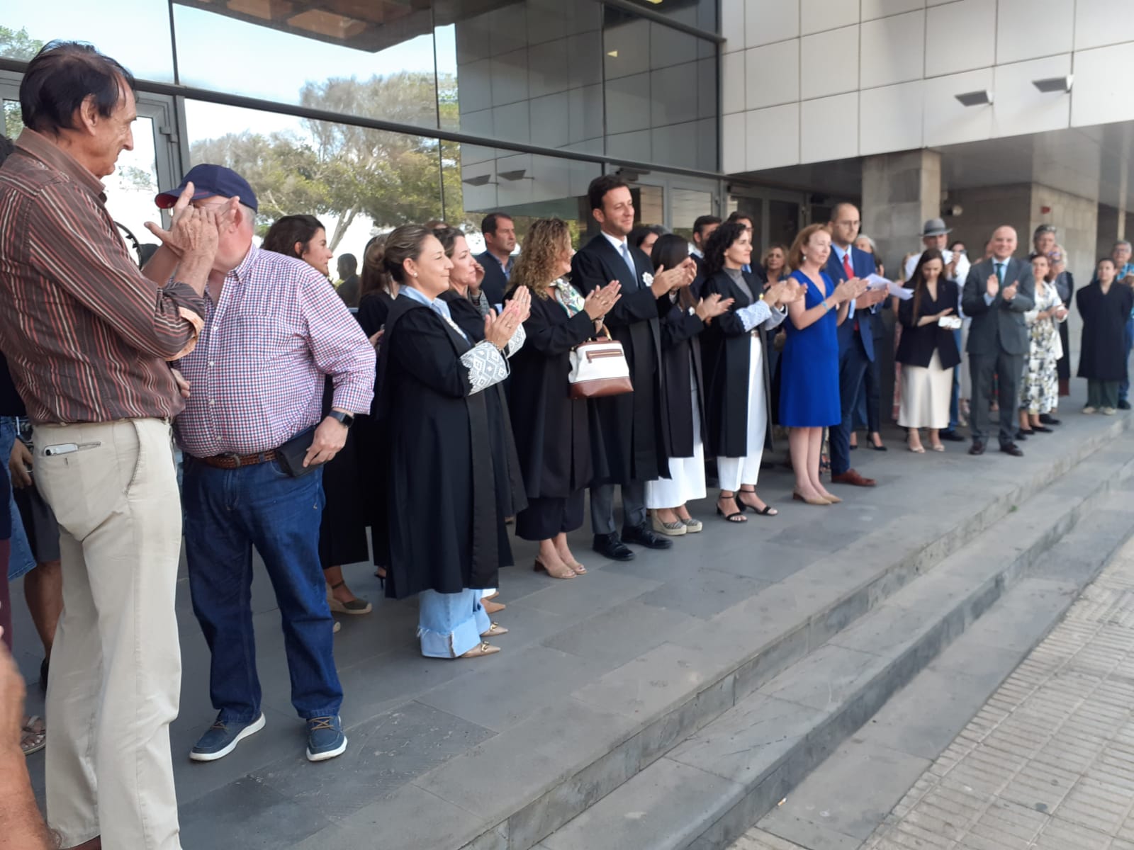 Los magistrados y letrados se manifiestan en Canarias