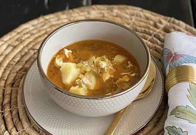 Caldo para cenar