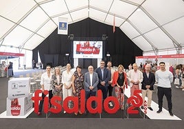El presidente del Cabildo, Antonio Morales, inauguró Fisaldo este miércoles.