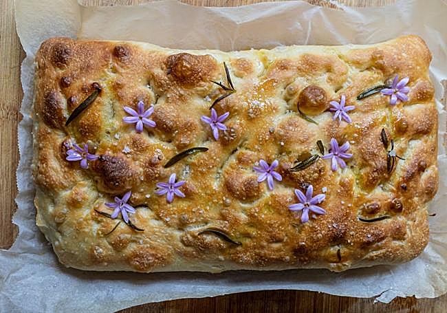 Focaccia casera