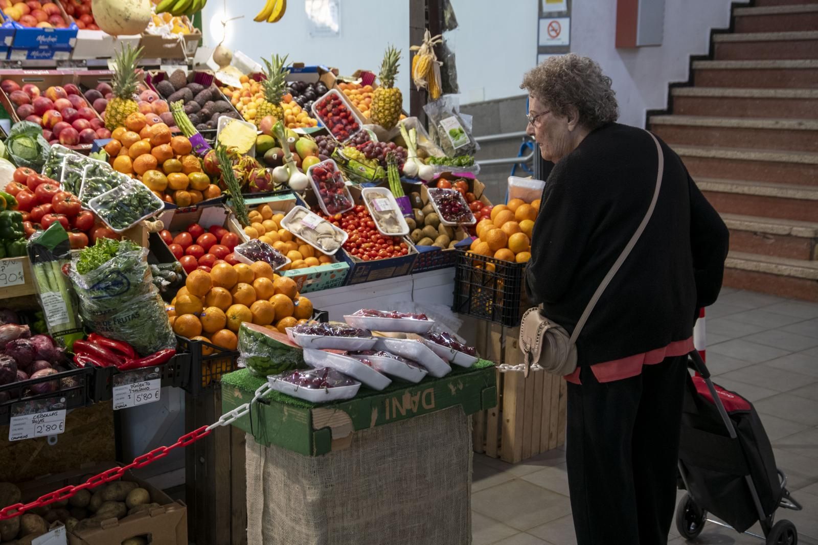 La compra del día a día en el mercado en Canarias