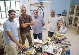 De izquierda a derecha, Alonso Díaz, Eduardo Trujillo, Rafael Matilla, Jonathan Ortega y Luisa Urréjola.