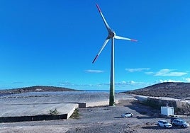 Imagen de las instalaciones de otro parque eólico, Renove I, también de la empresa.
