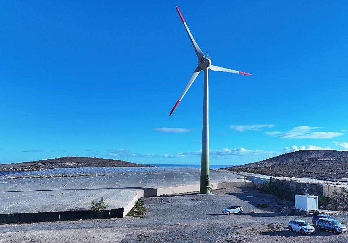 Imagen de las instalaciones de otro parque eólico, Renove I, también de la empresa.