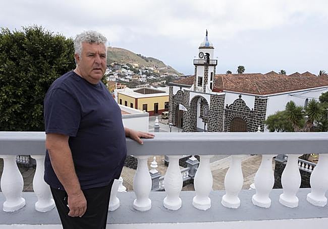 Herminio Sánchez, presidente de la Agrupación Folclórica de Sabinosa y de la asociación etnográfica Sabinosa un Sentimiento.