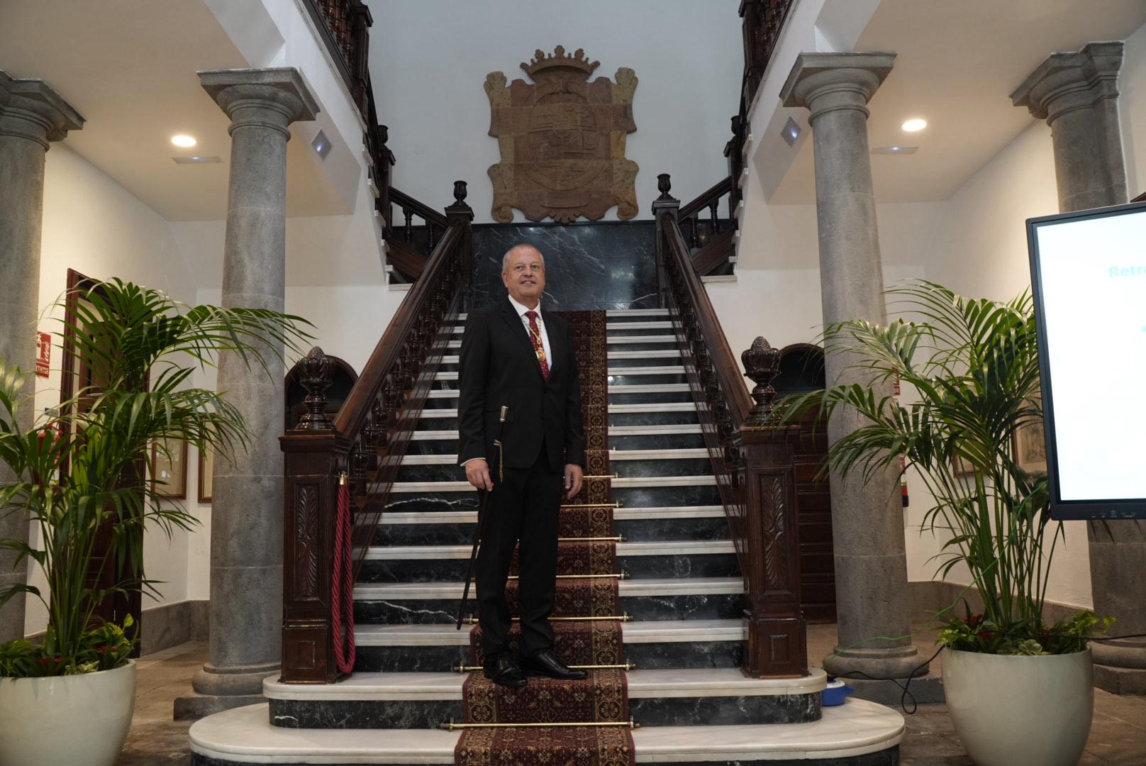 La toma de posesión de José Agustín Arencibia como alcalde de Teror, en imágenes