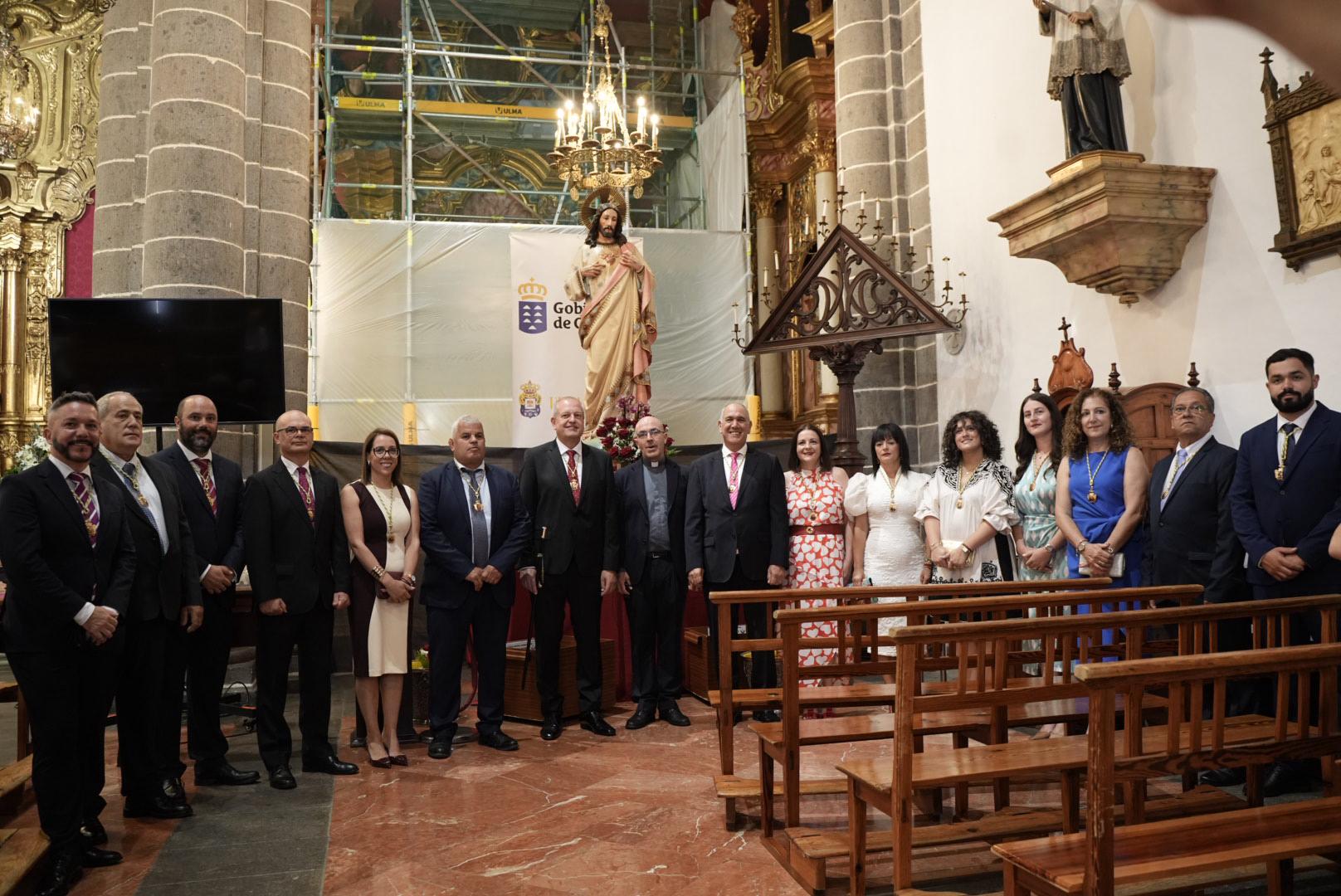 La toma de posesión de José Agustín Arencibia como alcalde de Teror, en imágenes