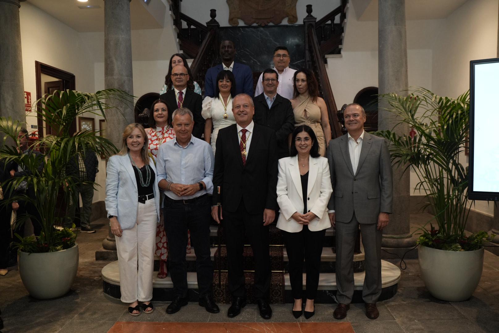 La toma de posesión de José Agustín Arencibia como alcalde de Teror, en imágenes