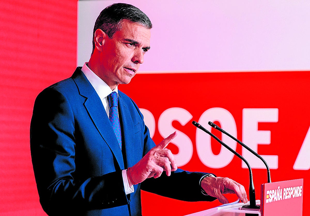 Pedro Sánchez.