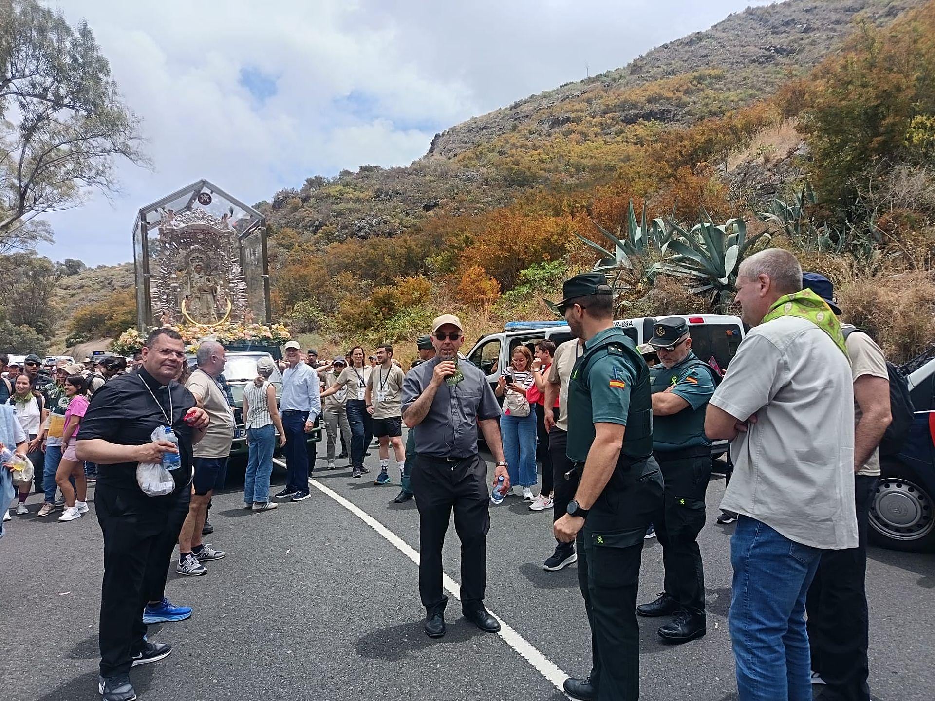 La subida de la Virgen del Pino 2025