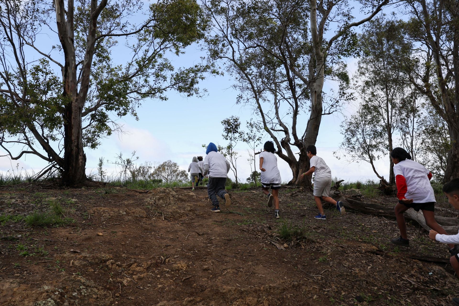 Imafen de archivo de un campamento infantil.