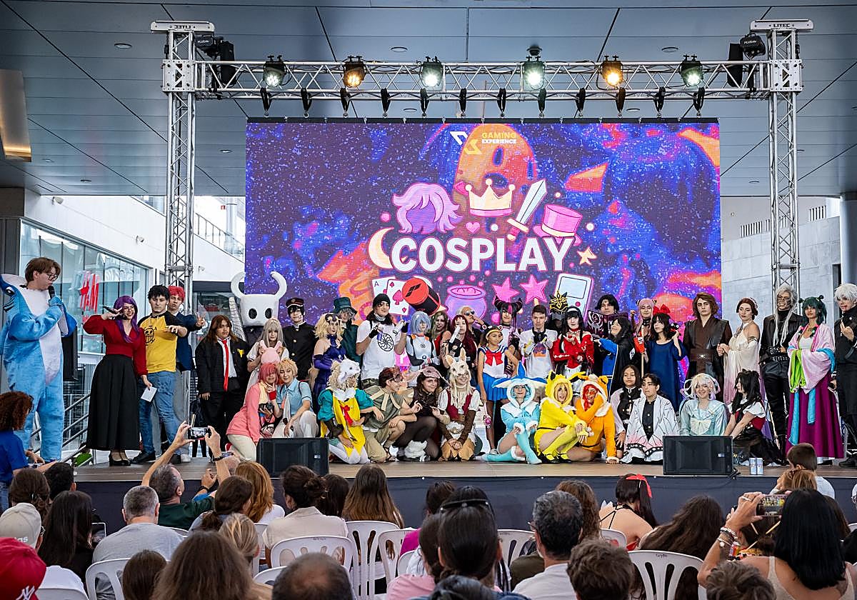 Momento de la pasarela Cosplay.