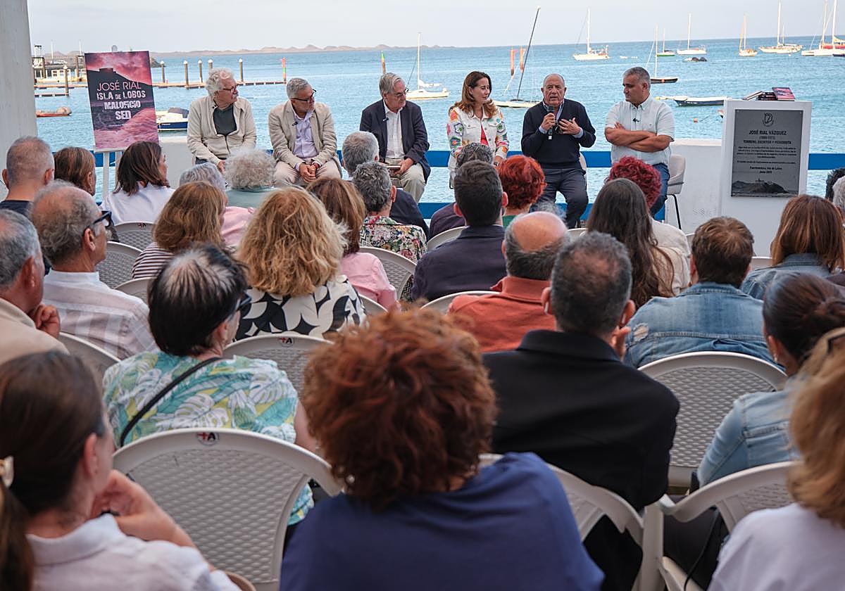Momento de la presentación.
