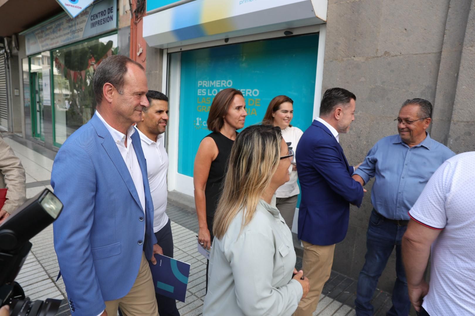 Inauguración de la sede de Primero Canarias