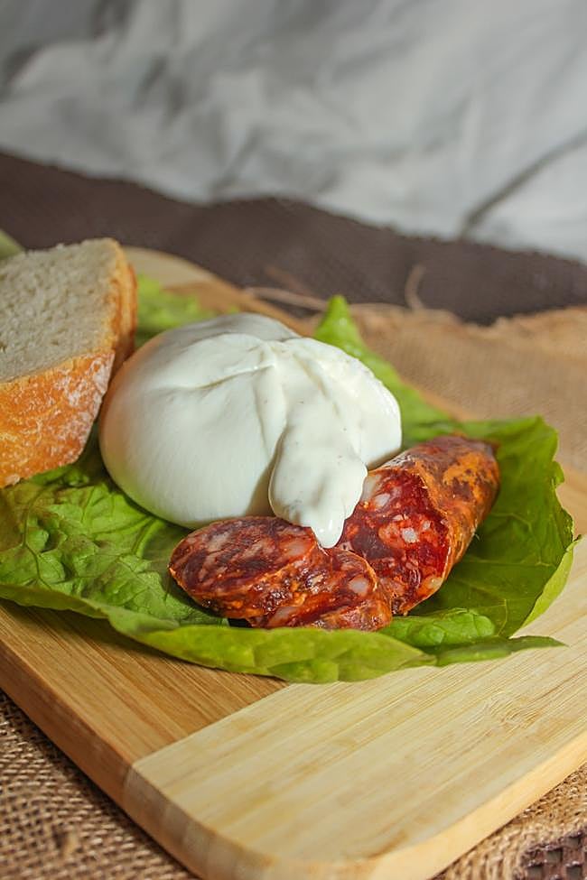 Burrata de trufa