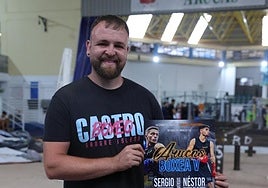 Eleazar Castro, fotografiado este martes en la instalación en la que se desarrollará el evento.