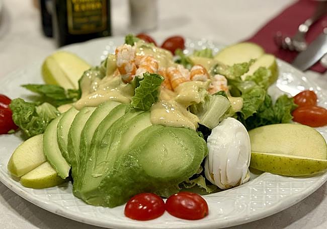 Mítica ensalada O´Sole Mío Tafira