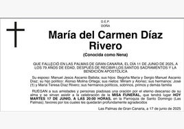 María del Carmen  Díaz Rivero