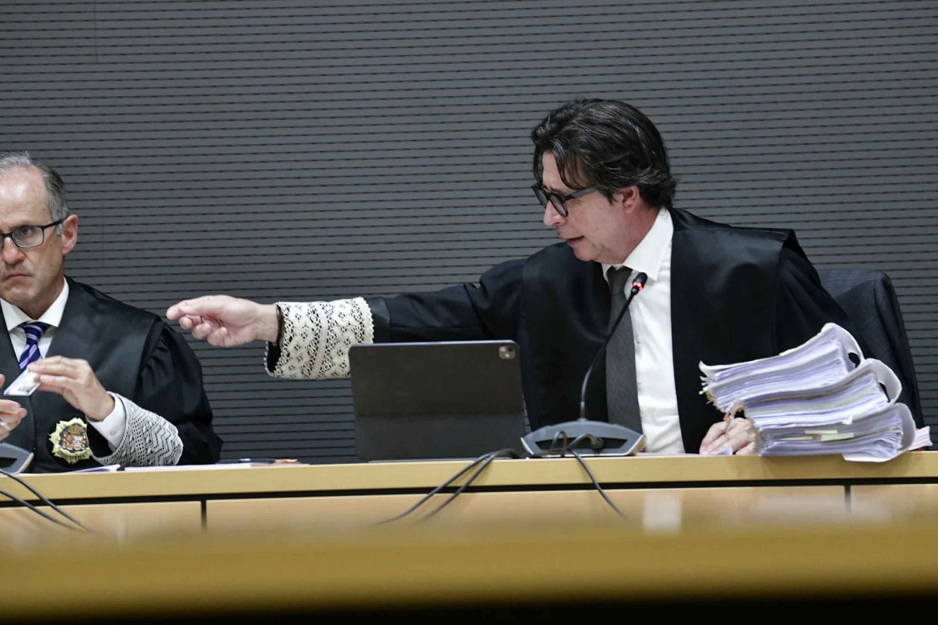 Pedro Herrera, presidente del tribunal