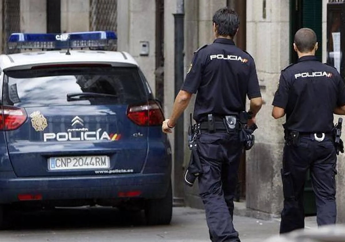 Imagen de archivo de agentes de la Policía Nacional.