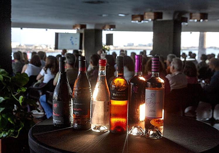 Vinos probados en la cita del lunes.
