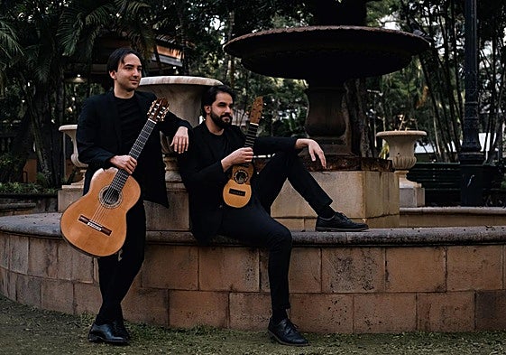 Luis Alejandro García y David Duque, directores de FICUP de La Laguna.