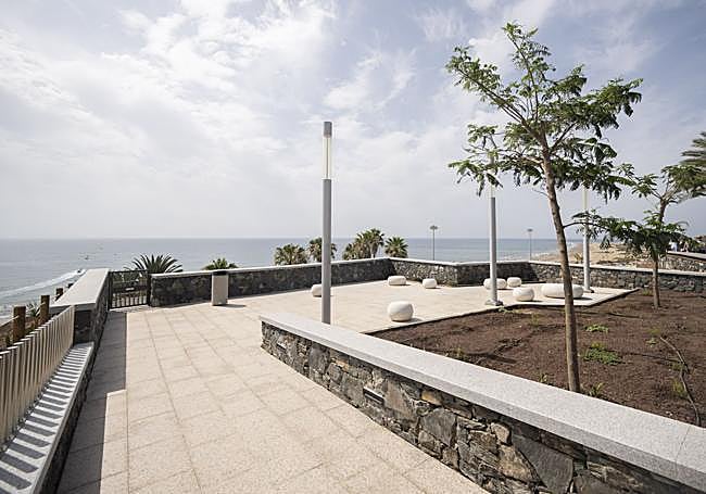 Vista general del mirador.