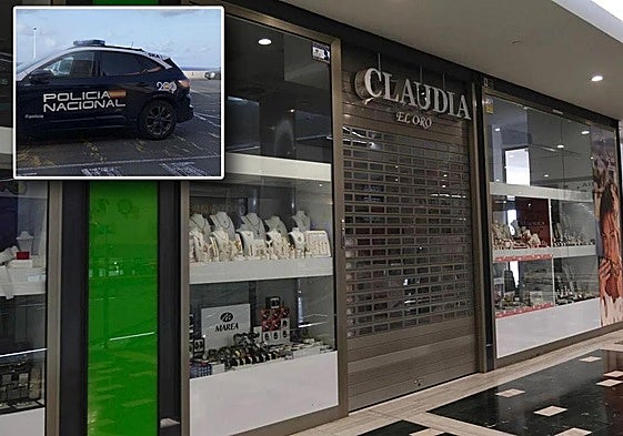El Centro Comercial El Mirador sufre un intento de robo en la joyería Claudia.