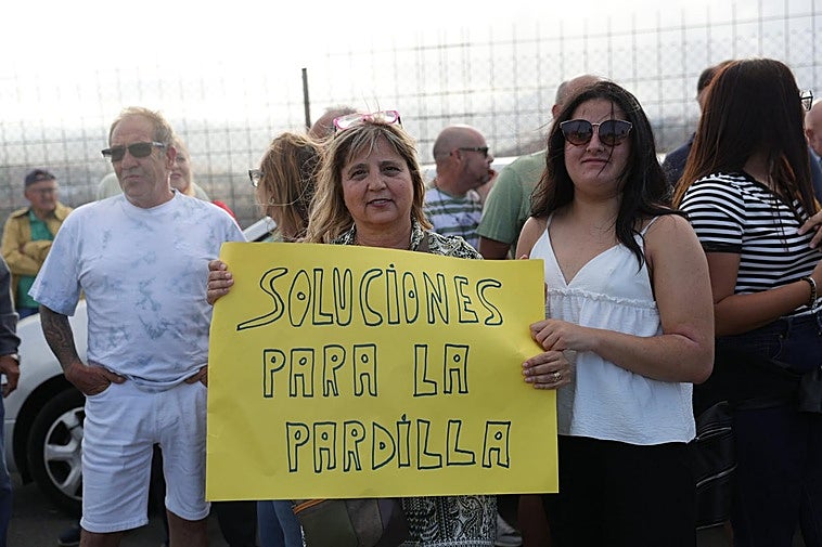 Imagen de la última concentración de los vecinos de La Pardilla.