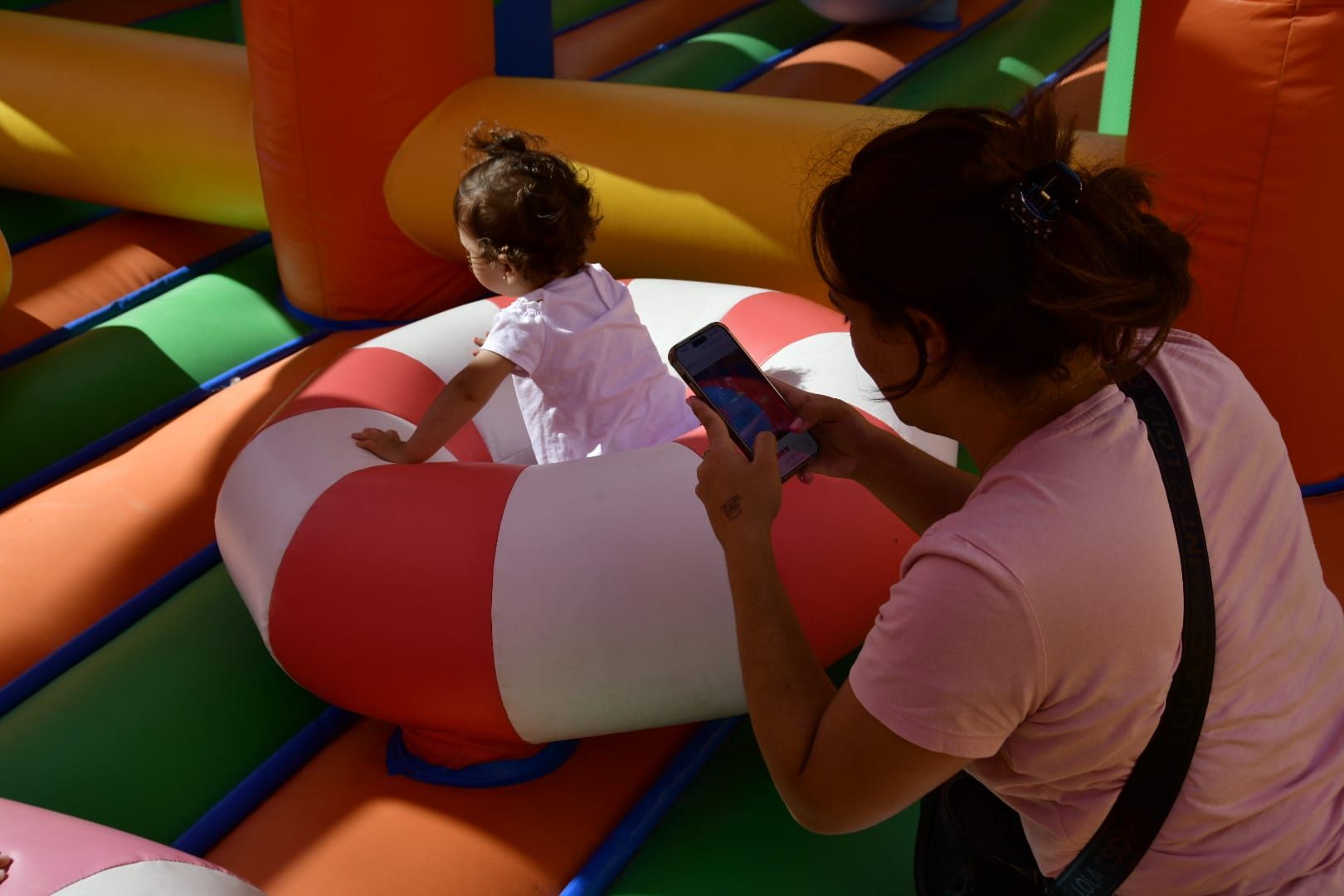 El parque hinchable más grande del mundo, en imágenes