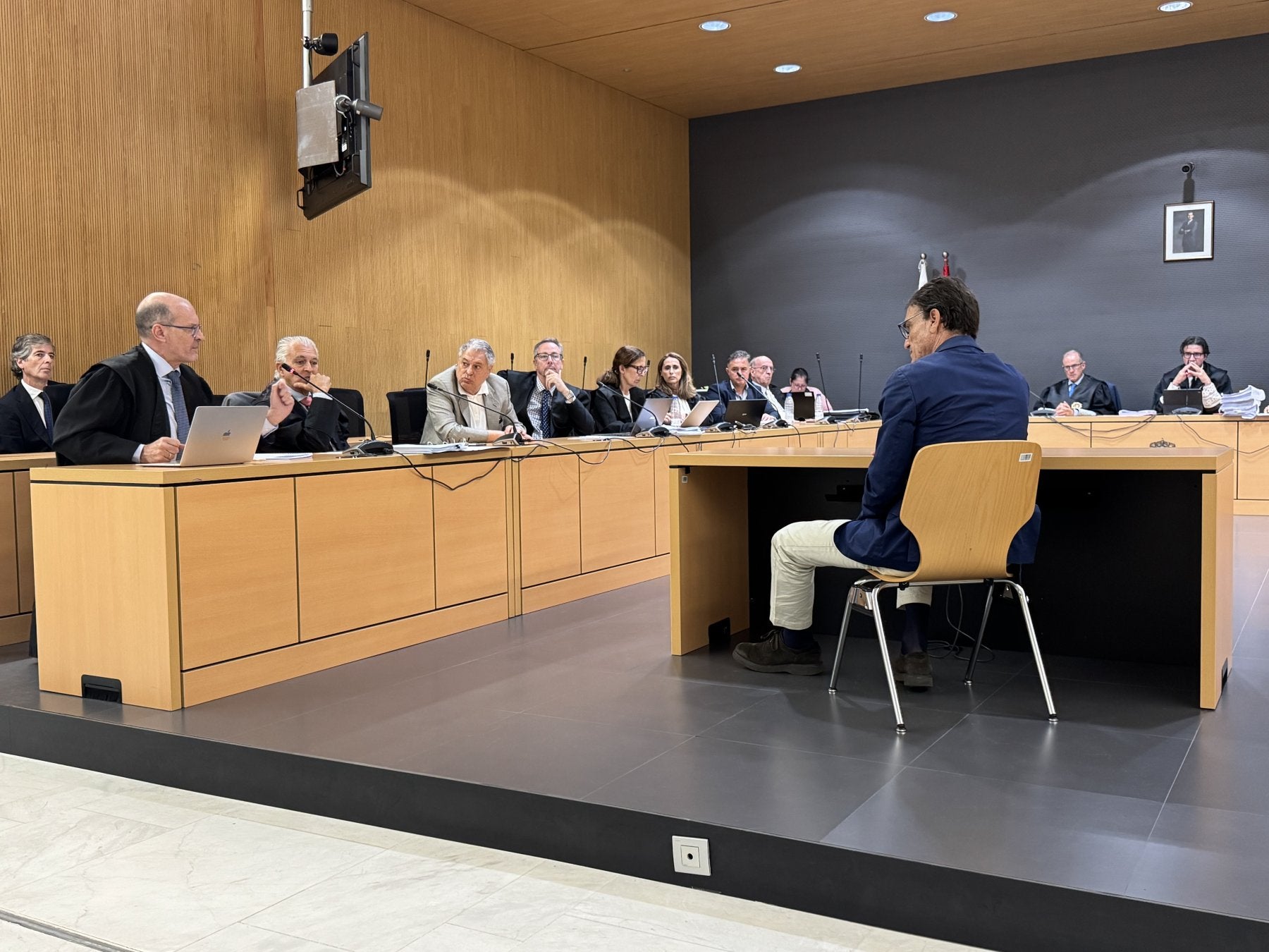 Martín Muñoz García de la Borbolla, declarando este jueves.