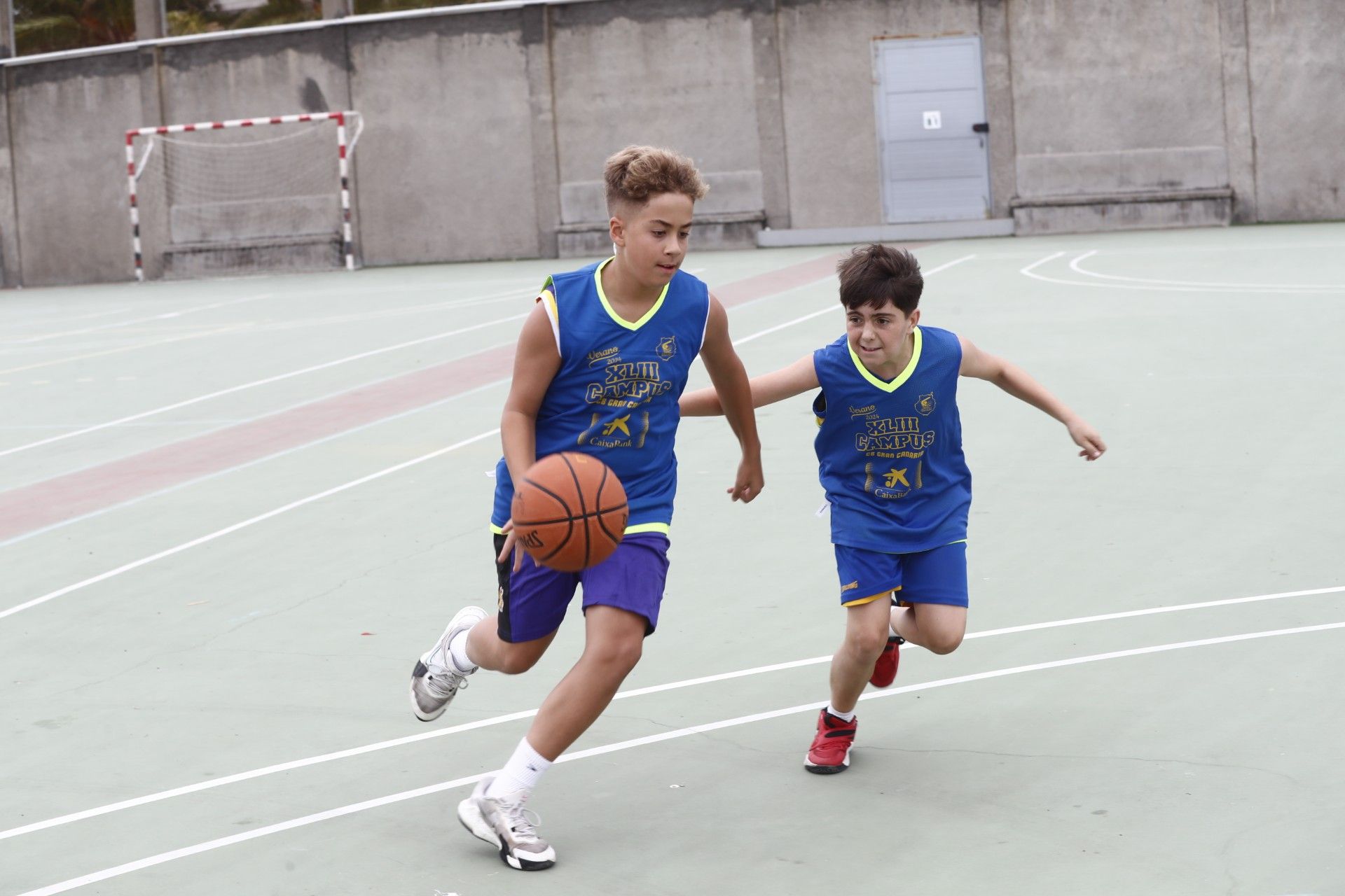 Fotografía de los pequeños en el Campus del verano pasado.