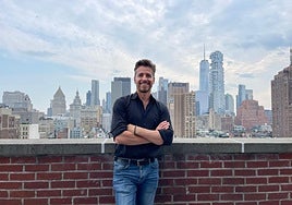Damián Perea, en Nueva York.