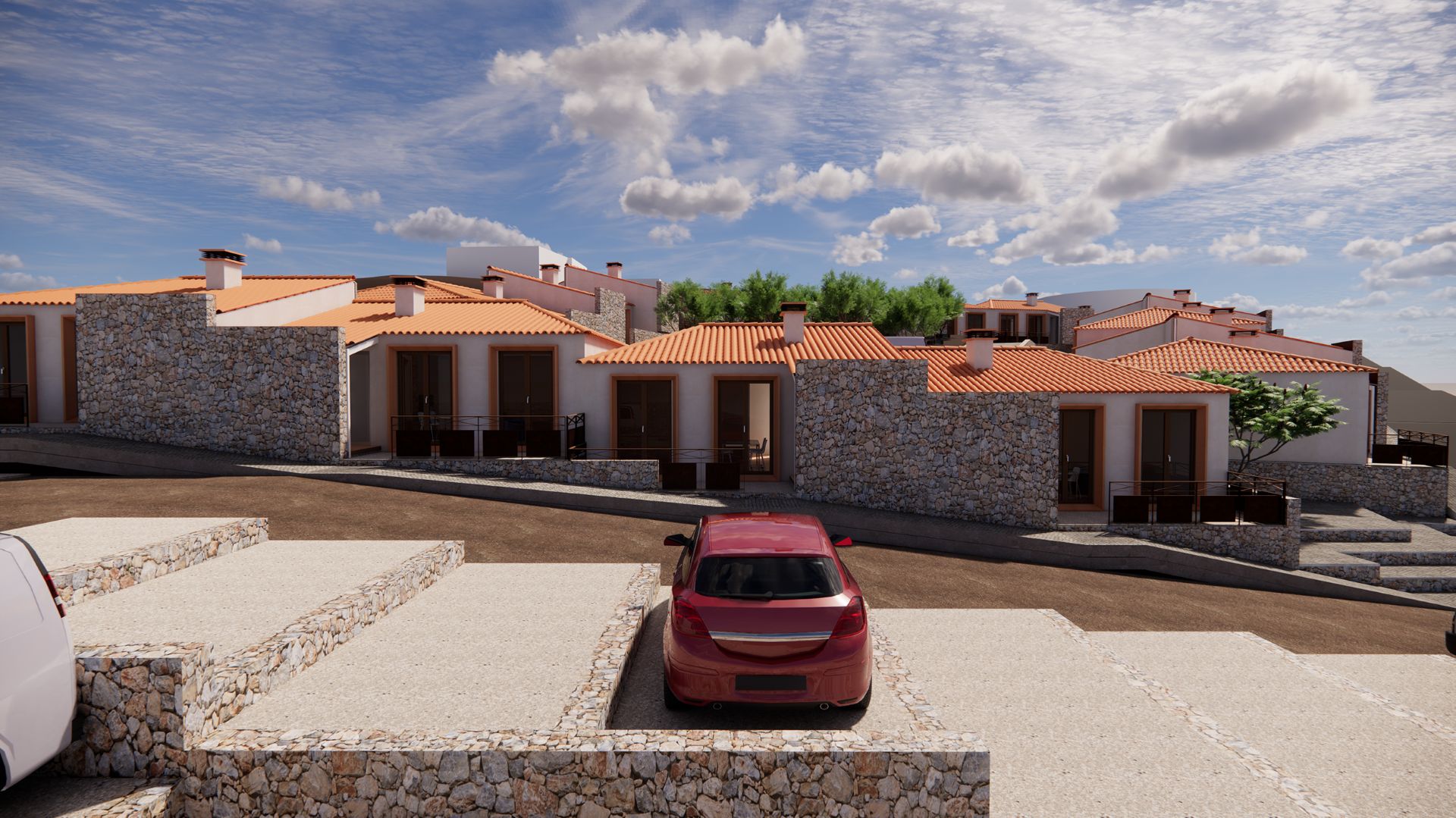 Imagen del proyecto de urbanización que se llevará a cabo en El Curato.