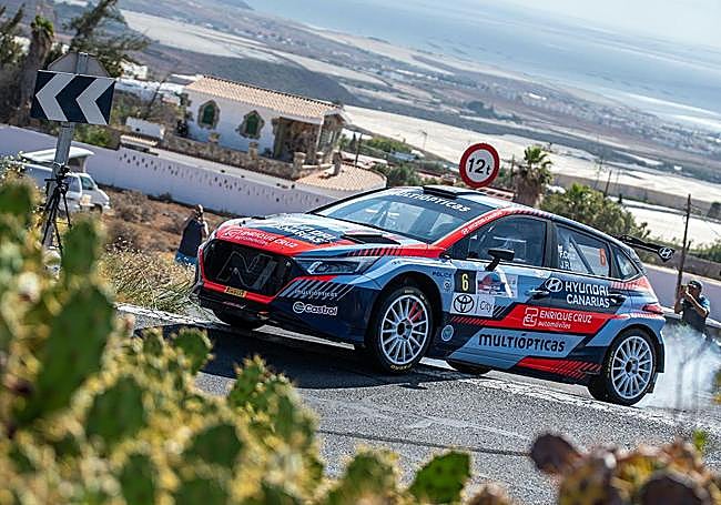 Fernando Cruz, que finalizó en tercera posición, brilló con luz propia.