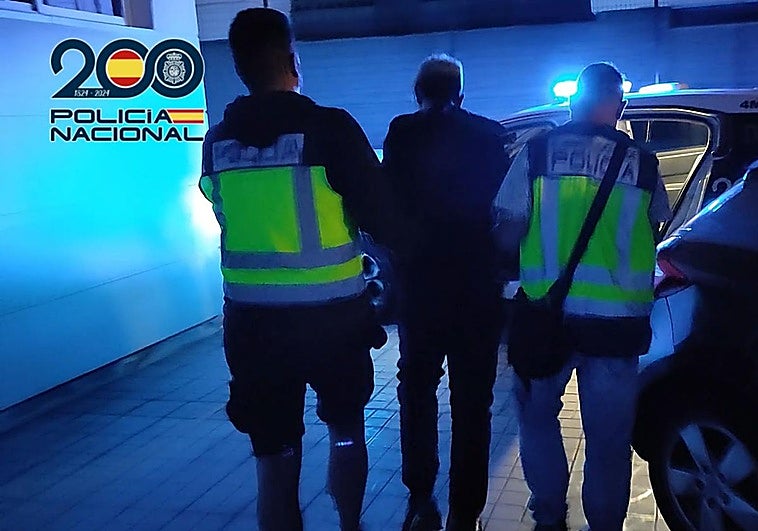 Imagen del detenido.