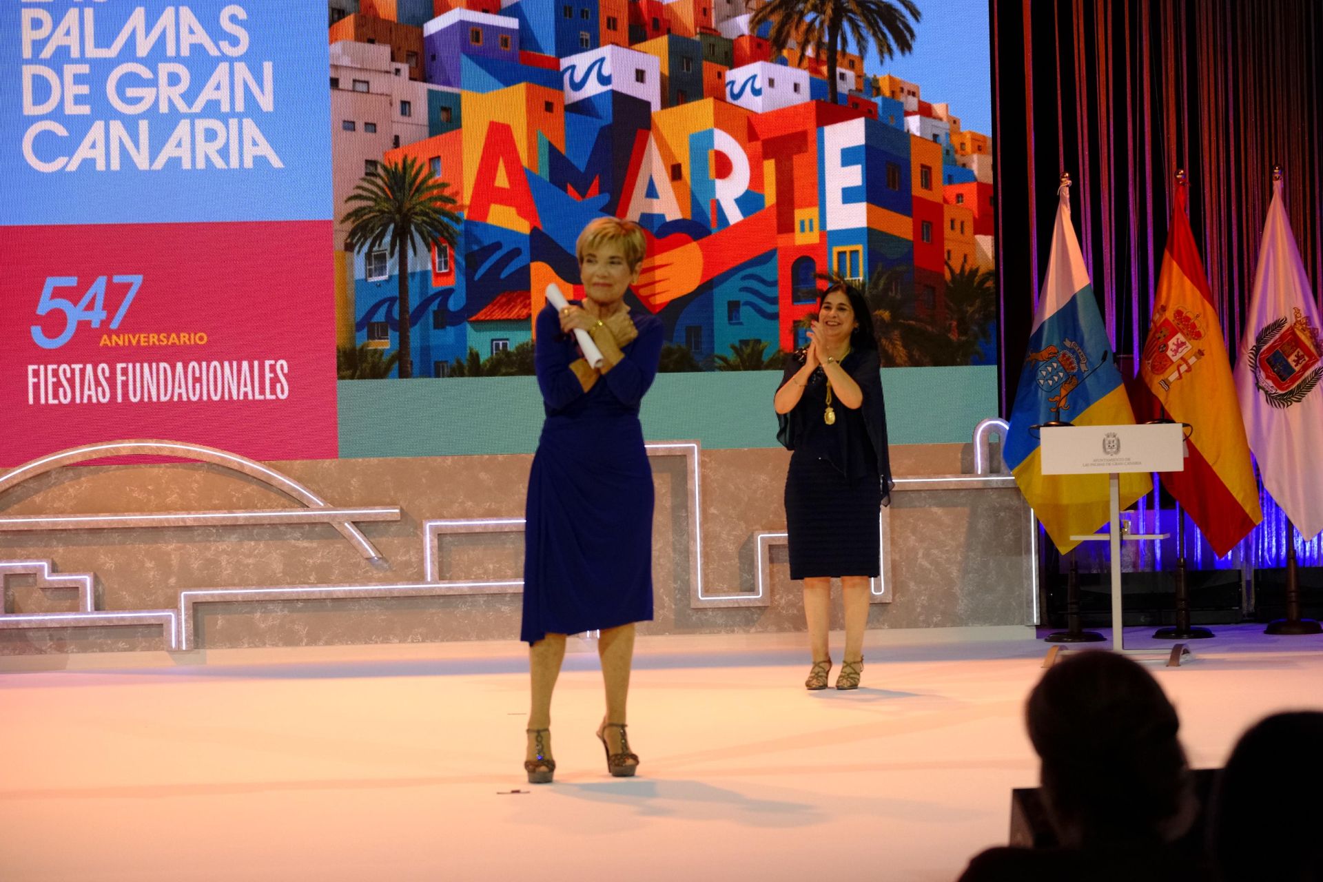 Acto de entrega de Honores y Distinciones de Las Palmas de Gran Canaria