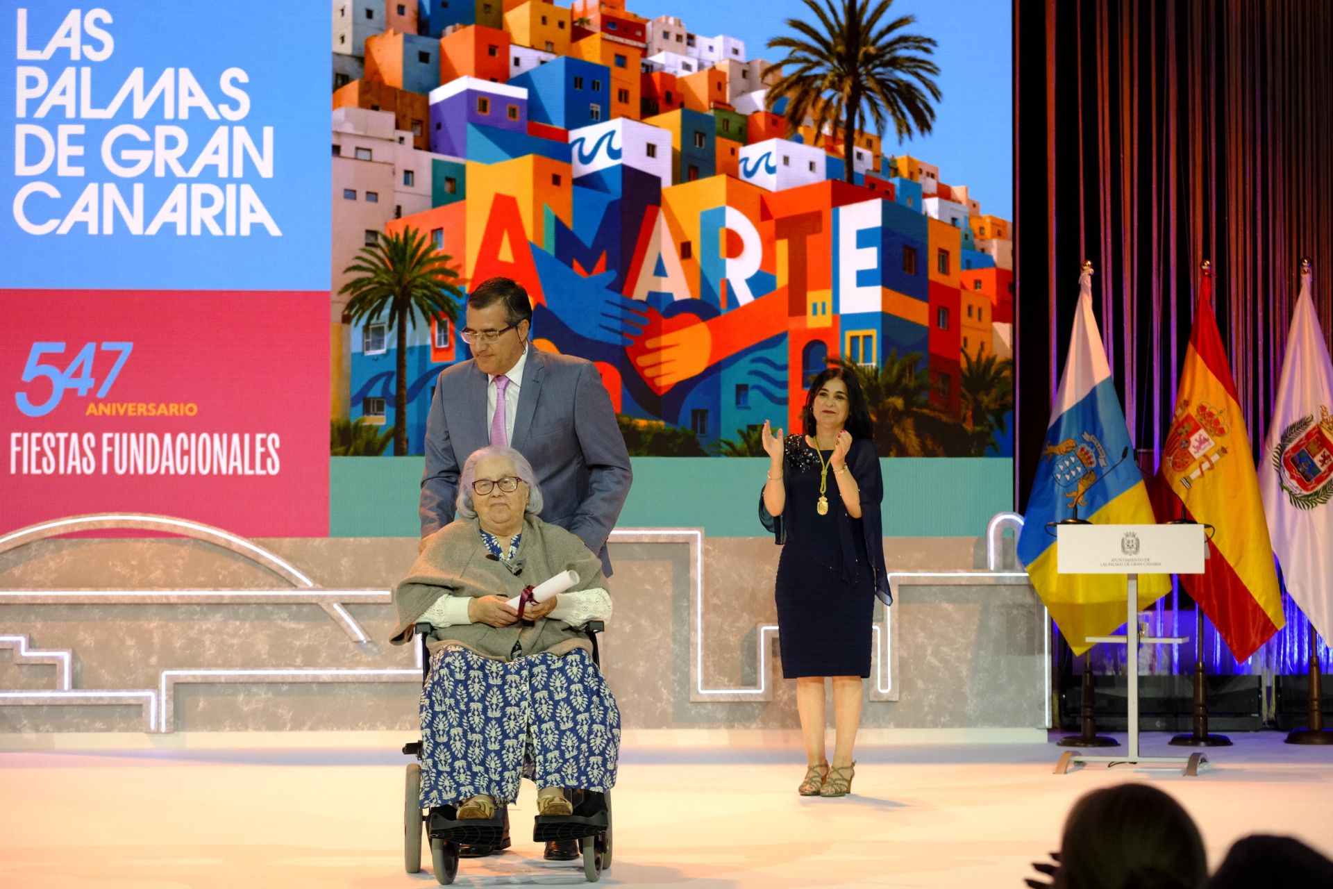 Acto de entrega de Honores y Distinciones de Las Palmas de Gran Canaria