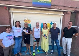 Un momento tras la reunión.