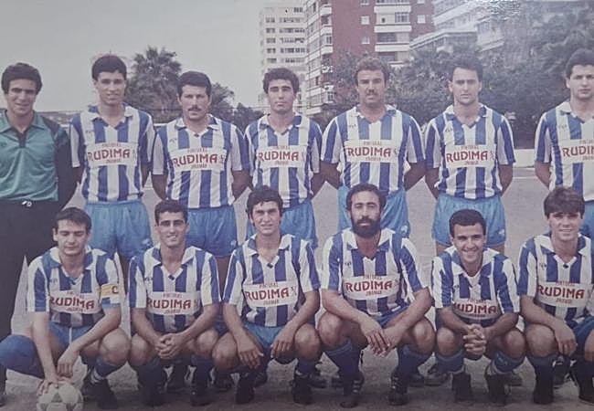 Formación de la UD Jinámar en la década de los ochenta,