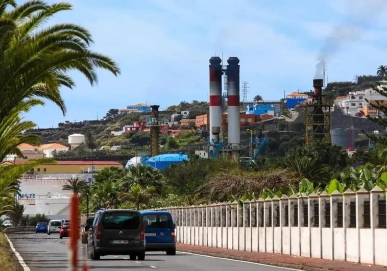 Central eléctrica de Los Guinchos, en La Palma, en una imagen de archivo.