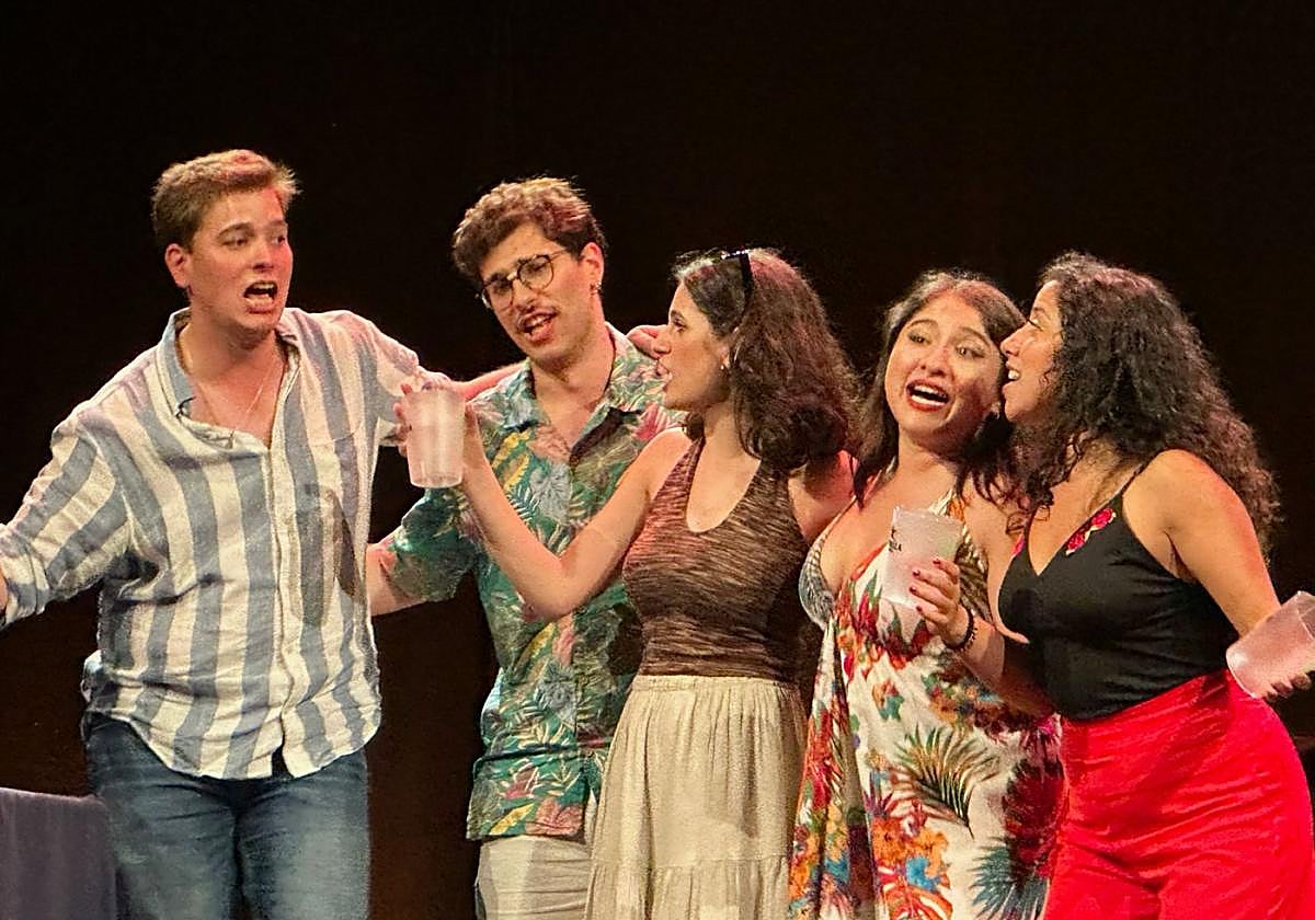 Imagen de un espectáculo de microzarzuela reciente.