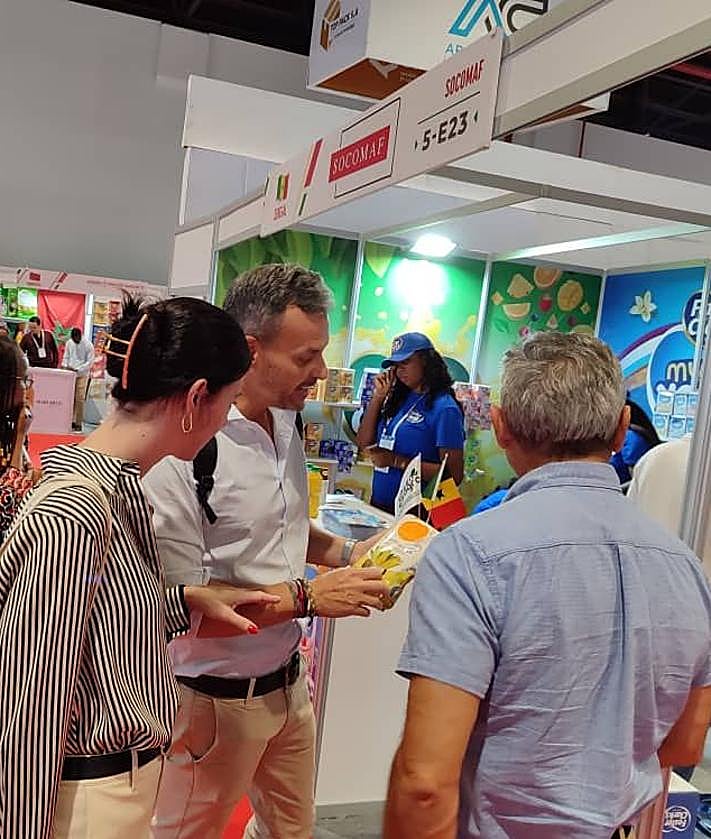 Imagen secundaria 2 - Diferentes imágenes de la primera feria del sector del África Occidentel, Senefood & Senepack.