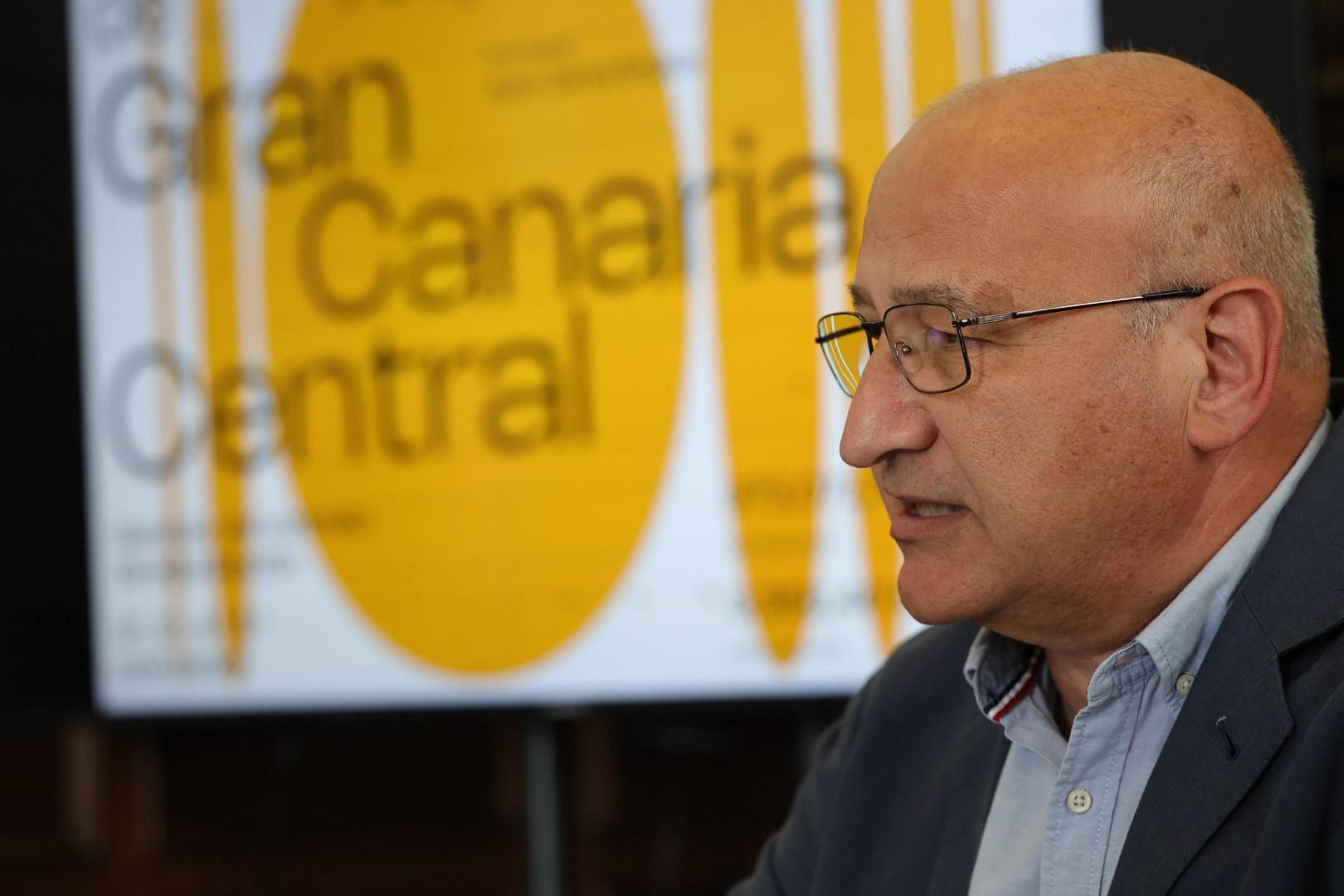 José Armengol, alcalde de Santa Brígida, defiende la transparencia del concurso del proyectos de 'Gran Canaria Central'.