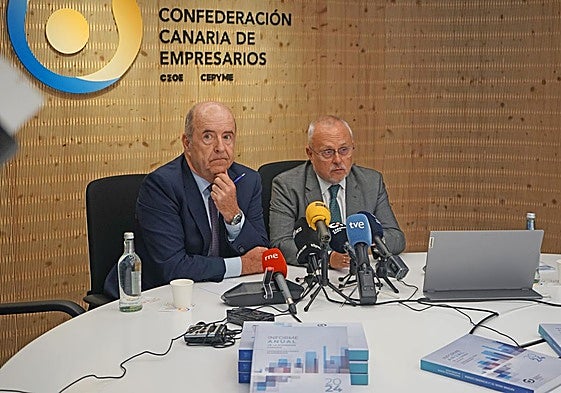 Pedro Ortega y José Cristóbal García.