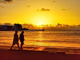 Ligero ascenso de las temperaturas en el archipiélago.