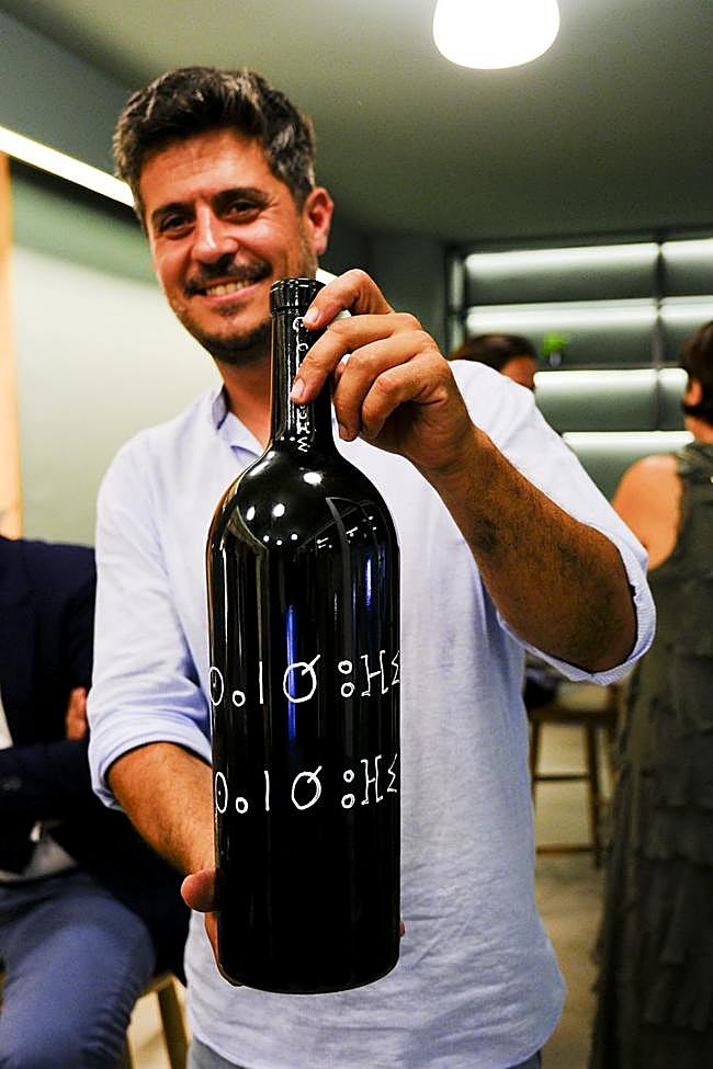 Carmelo Peña con Sansofi, una de las referencias de Bien de Altura