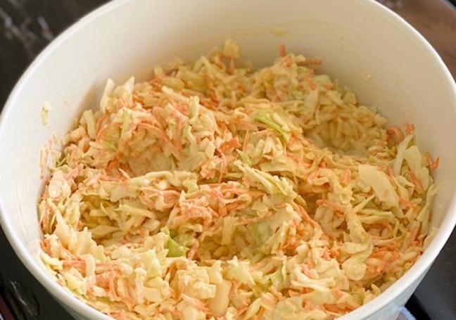 Ensalada de col para cenar