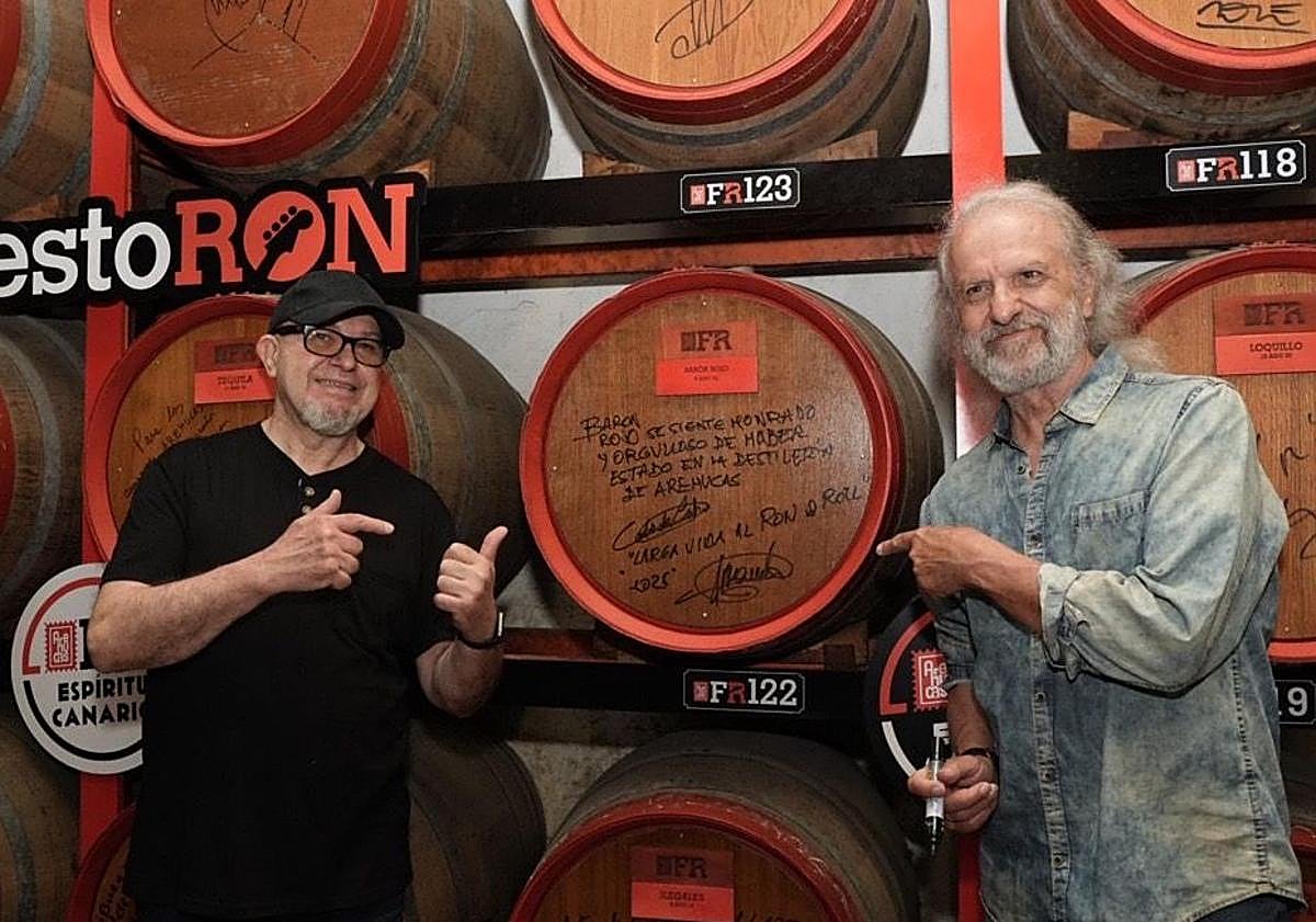 Imagen principal - Barón Rojo celebra su 45º aniversario en el FiestoRon 2025 más cañero
